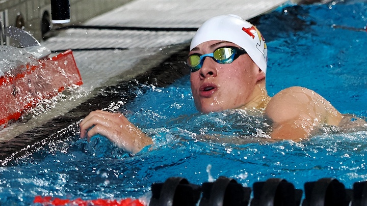 Matthew Picard, a swimmer, talks about his responsibilities with everything as a cadet and cadet-athlete.