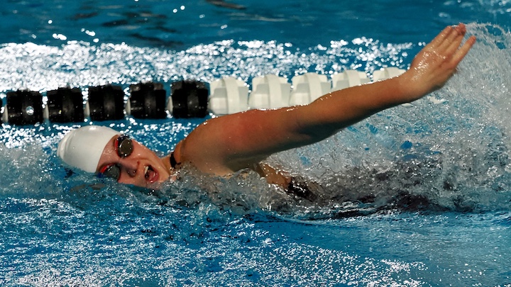 Val Tonnu, a swimmer, talks about her responsibilities with everything as a cadet and cadet-athlete.
