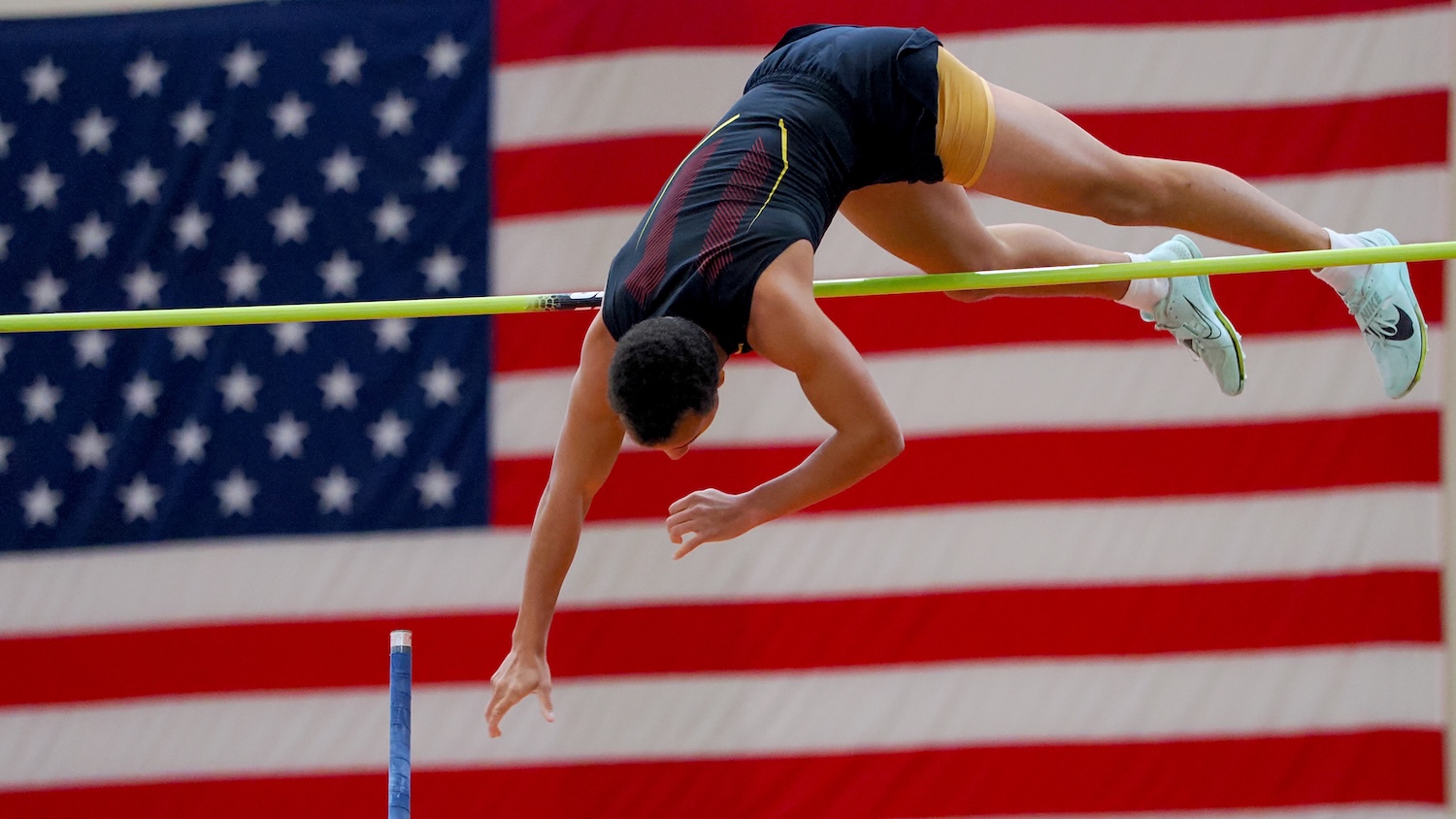 Cameron Thomas, a pole vaulter, talks about his responsibilities with everything as a cadet and cadet-athlete.