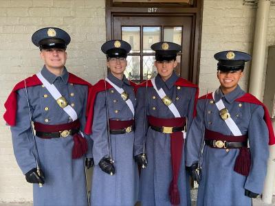 Matthew Atienza talks about his dedication, resilience, and growth as a VMI cadet.