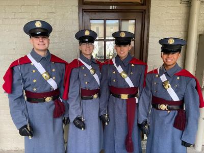 Matthew Atienza talks about his dedication, resilience, and growth as a VMI cadet.
