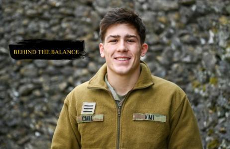 Ray Cmil talks about his responsibilities with everything as a cadet and cadet-athlete.