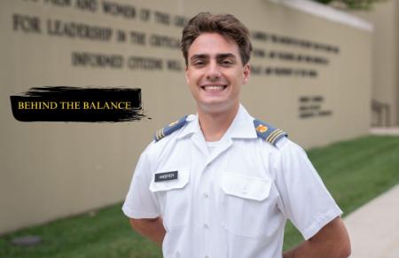 Ben Hagerich talks about his responsibilities with everything as a cadet and cadet-athlete.