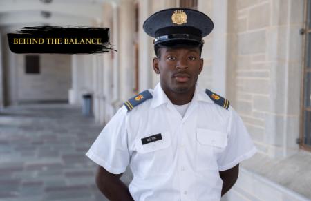 Destin Moore  talks about his responsibilities with everything as a cadet and cadet-athlete.