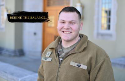 Tazewell Rae talks about his responsibilities with everything as a cadet and cadet-athlete.