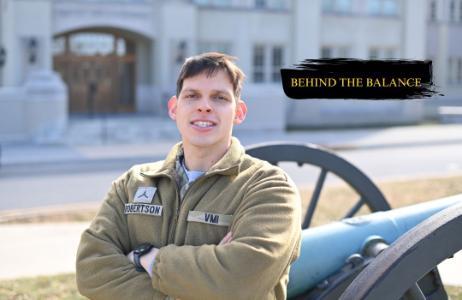 Pedro Robertson talks about his responsibilities with everything as a cadet and cadet-athlete.