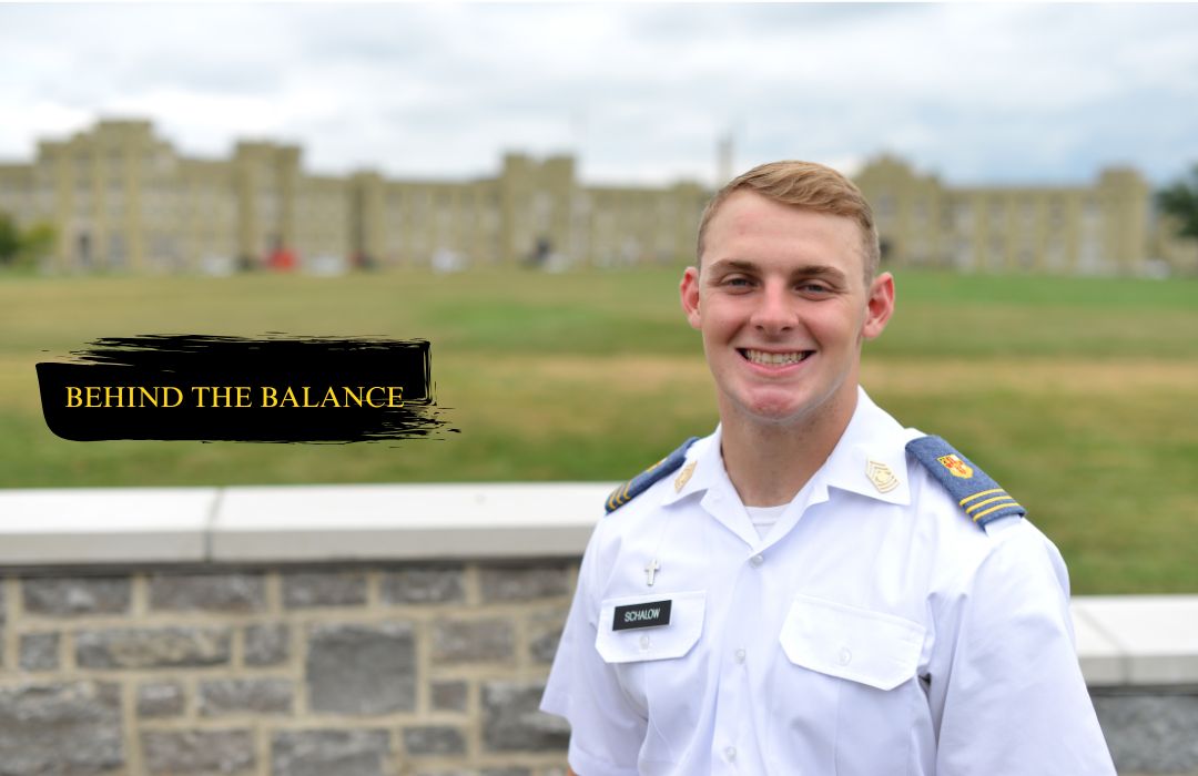Luke Schalow talks about his responsibilities with everything as a cadet and cadet-athlete.