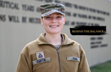 Sydney Smith talks about her responsibilities with everything as a cadet and cadet-athlete.