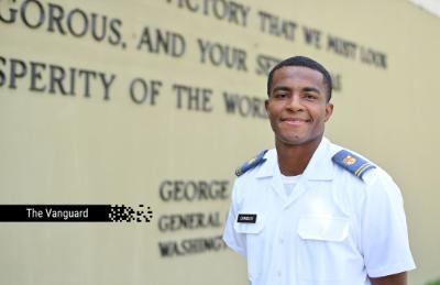 Caleb Chandler talks about his dedication, resilience, and growth as a VMI cadet.