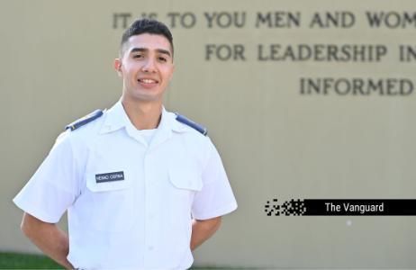 Diego Henao Ospina talks about his dedication, resilience, and growth as a VMI cadet.
