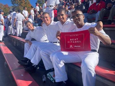 Diego Henao Ospina talks about his dedication, resilience, and growth as a VMI cadet.