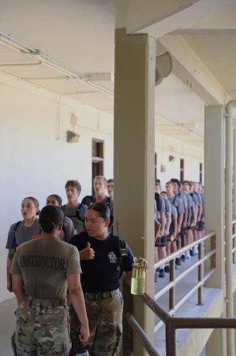 Bianca Marlang talks about her dedication, resilience, and growth as a VMI cadet.