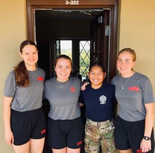 Sofia Fleming talks about her dedication, resilience, and growth as a VMI cadet.