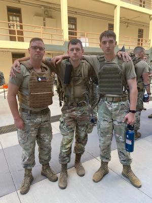 Aidan Carman talks about his dedication, resilience, and growth as a VMI cadet.