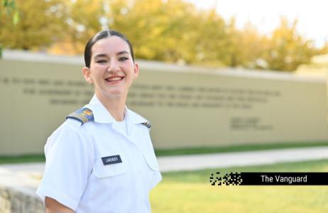 Nat Lavender talks about her dedication, resilience, and growth as a VMI cadet.