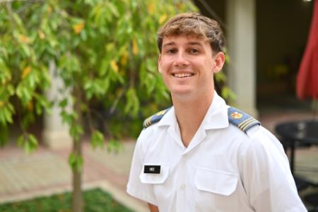 VMI cadet talks about their study abroad experience.