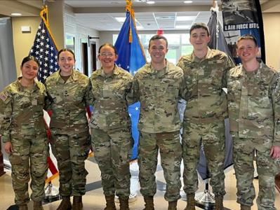 Air Force ROTC scholarship recipients