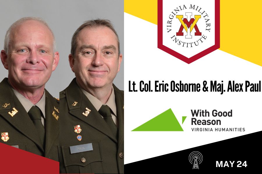 Lt. Col. Eric Osborne and Maj. Alex Paul to be featured on “With Good Reason,” Nov. 8 through 15.