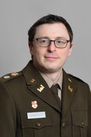 Lt. Col. Mark Boonshoft, associate professor in the Department of History.