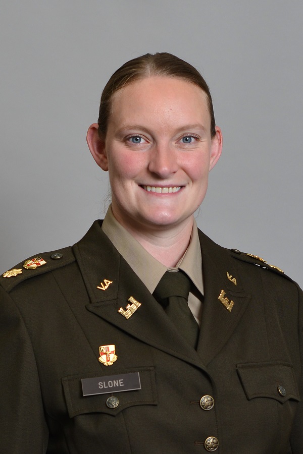 Major Natalie Slone Assistant Director of Experiential Learning & Employer Relations