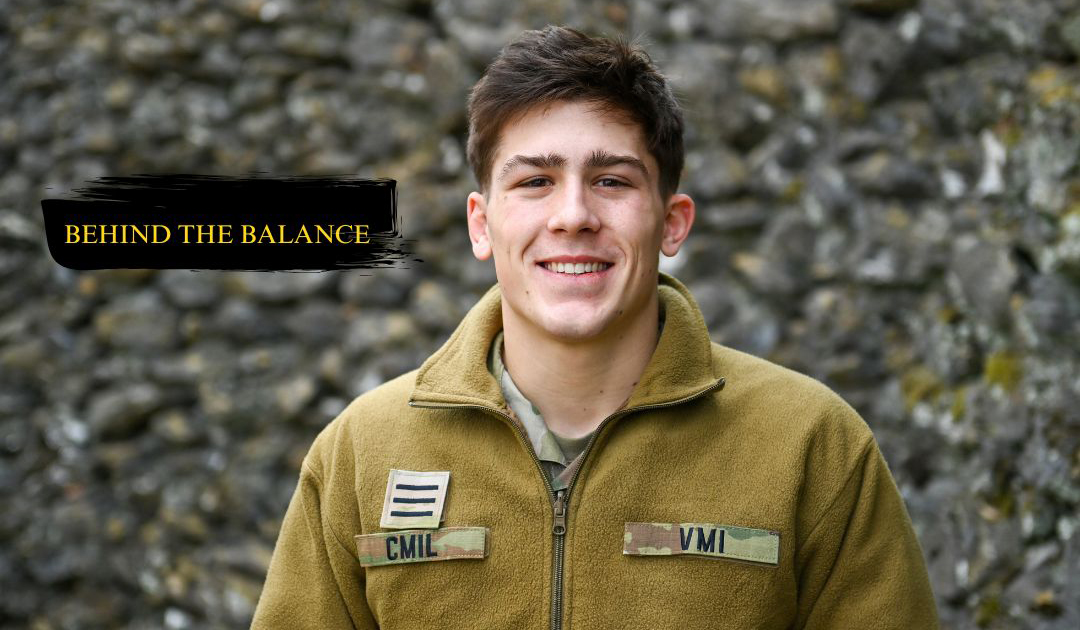 Ray Cmil talks about his responsibilities with everything as a cadet and cadet-athlete.