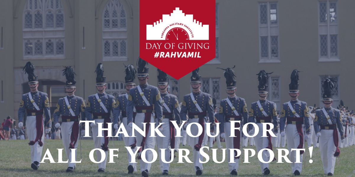 VMI Day of Giving 2025: Thank you for all of your support.