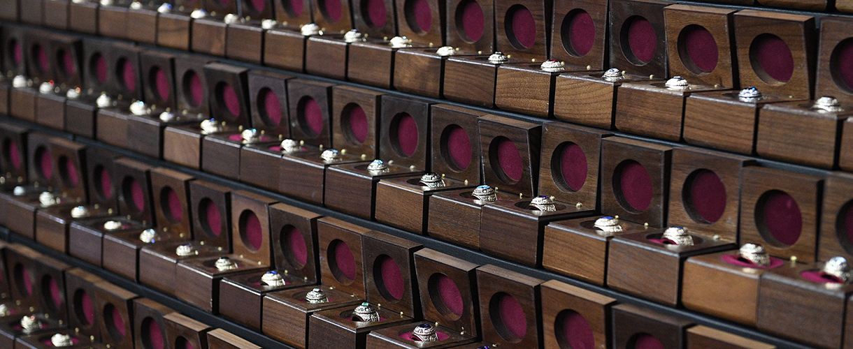 Juniors at VMI, referred to as 2nd Class cadets, receive their class rings each year in a ceremony in November, marking another step in their leadership journeys at this military college.