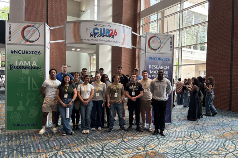 Cadets Present Research at NCUR
