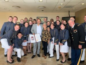 The VMI Glee Club represented the arts for the Institute and enjoyed beautiful weather in Puerto Rico over spring furlough.