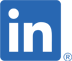 Branded LinkedIn icon