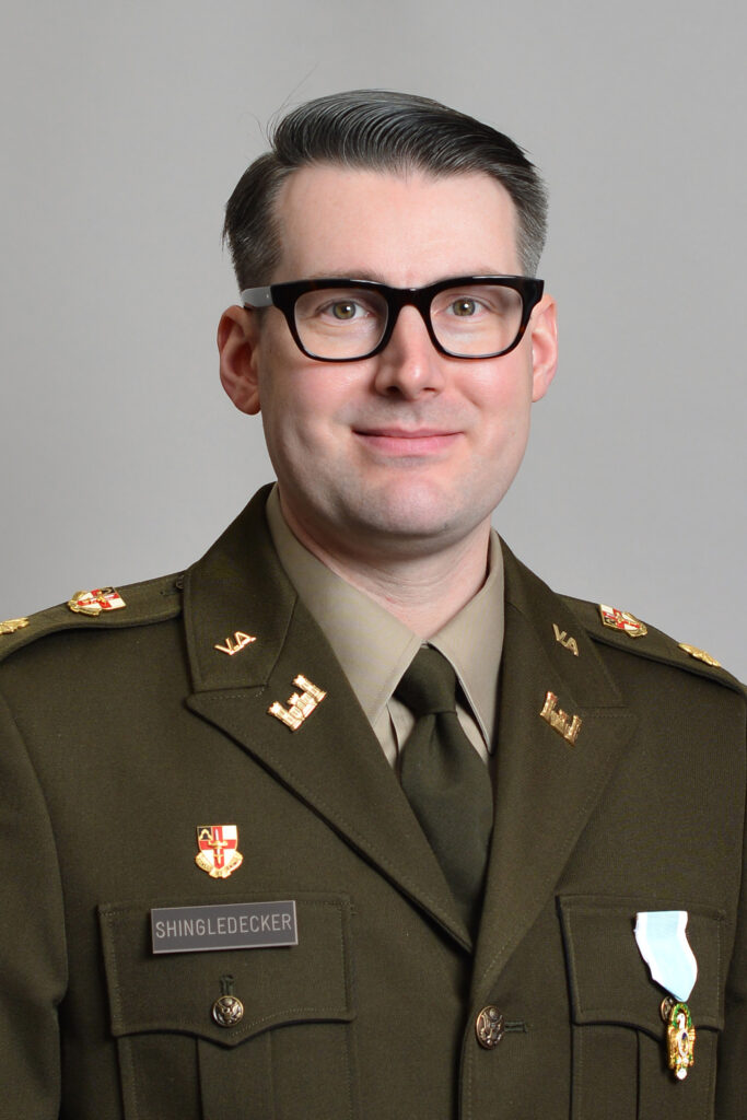 Maj. Christopher N. Shingledecker, Ph.D.