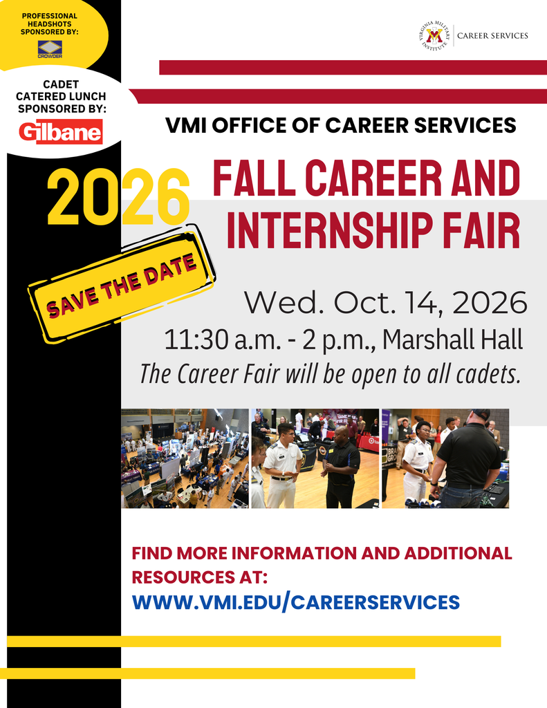 Career Fair Flyer Save the Date (shares same information as on page)