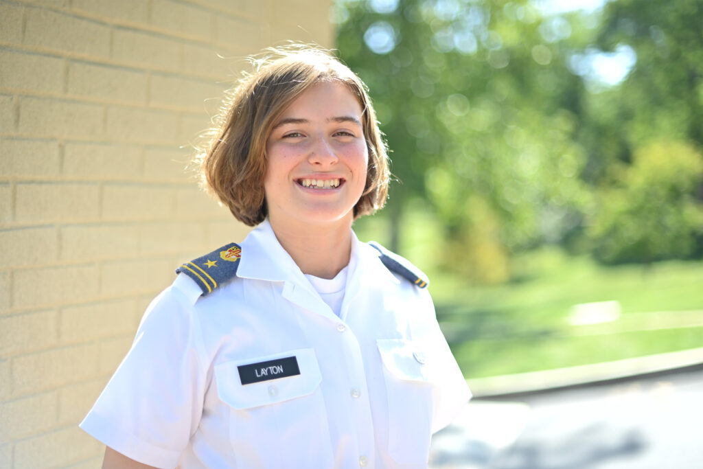 Cadet Samantha Layton, Class of 2028